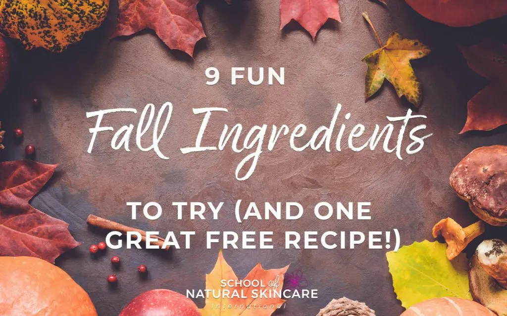 9 Fun fall ingredients
