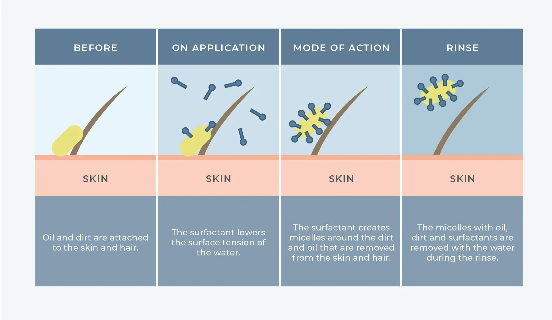 Natural surfactants in cosmetics: What are they and how do they work? Natural Skincare Ingredients 